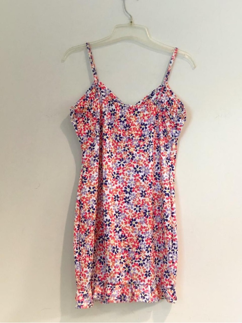 70’s Floral PrettyLittleThing Slip Dress Size 10